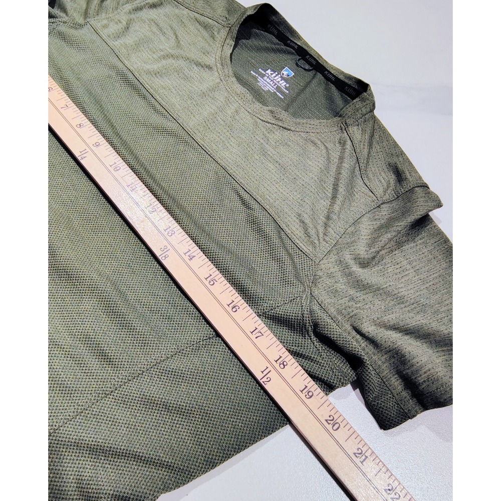 Kuhl Engineered Krew T Shirt Mens Small Green Tee Short Sleeve Active Crew - Picture 8 of 10